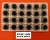 FANCY STONES:48PC/BOX (ROUND-14MM) - Black