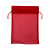 ORGANDY BAGS; 1DOZ/POLYBAG (3022) - 14-RED